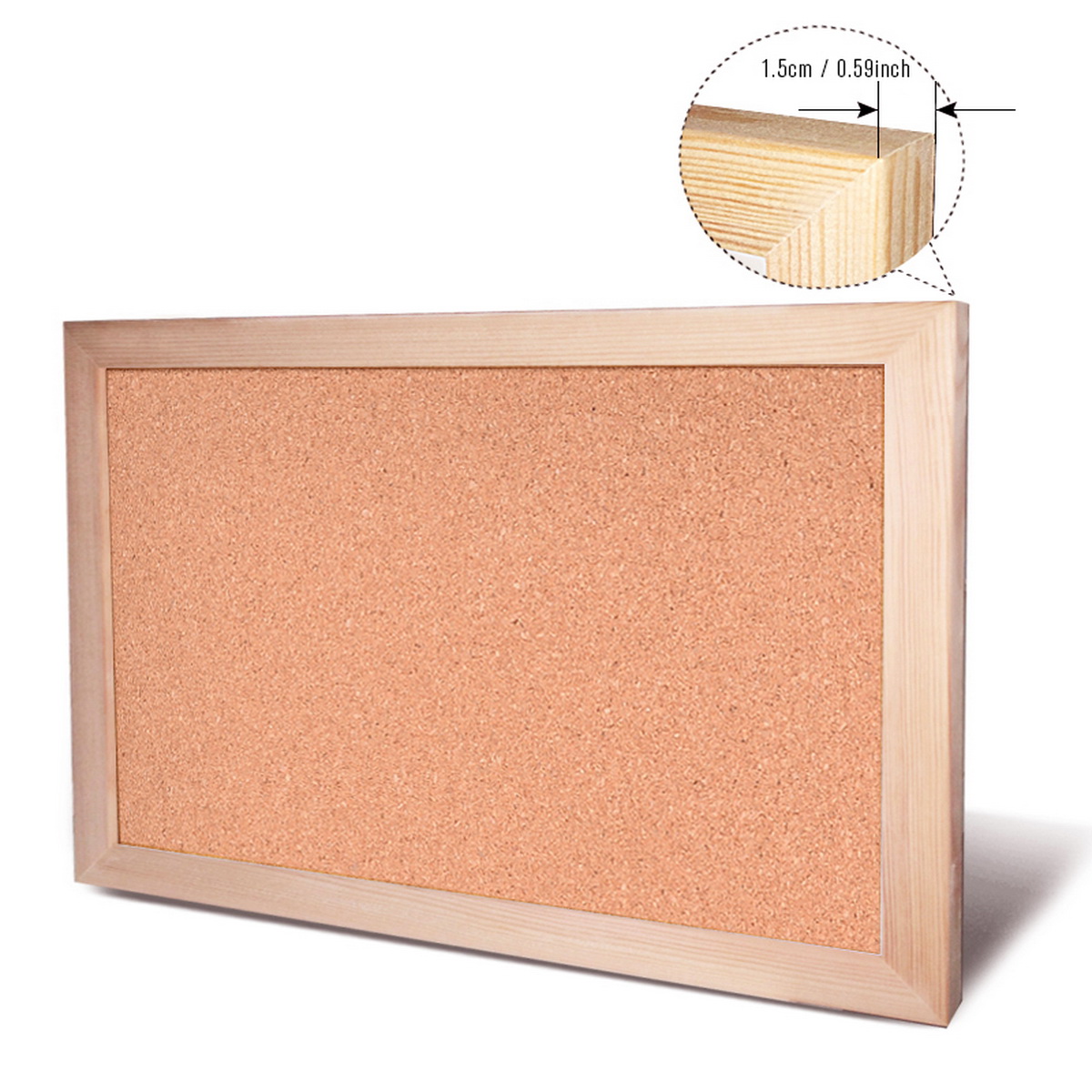 Vintage Pine Wood Frame Cork B - Engraved Wood Frame ulasan dan harga