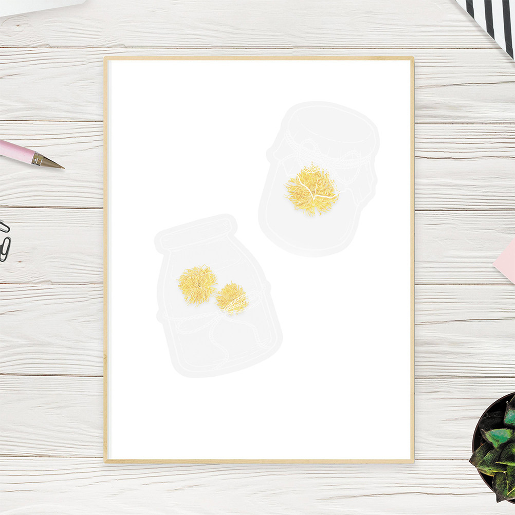 20Pcs Pressed Flower Craft Set - Dried Flower Bookmark ulasan dan harga