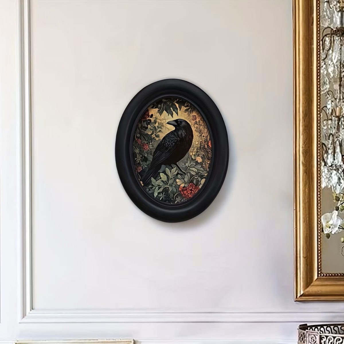 1 Piece of Bohemian Vintage 3D - Engraved Wood Frame ulasan dan harga