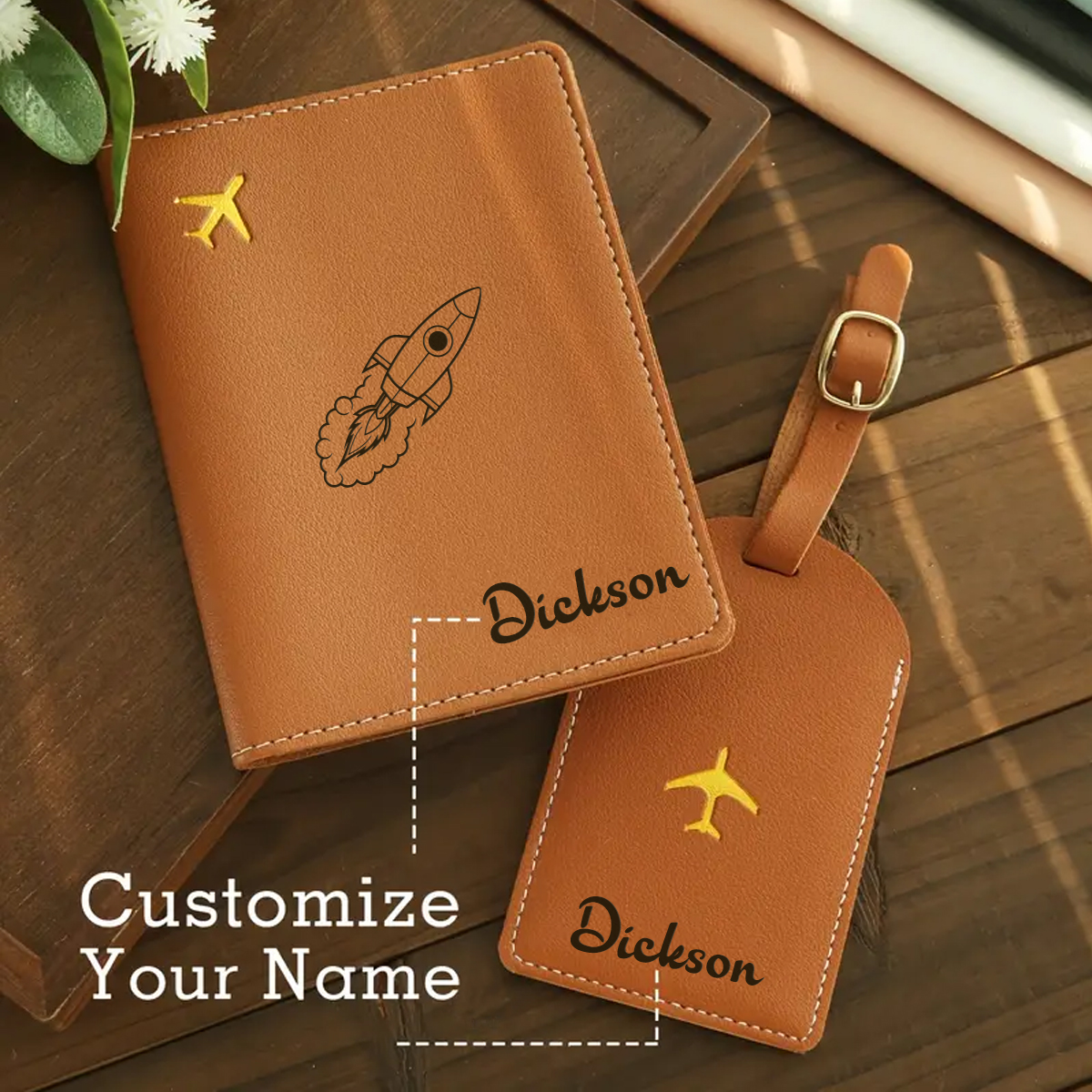 Customized Name Luggage Tag 2p - Personalized Name Box ulasan dan harga