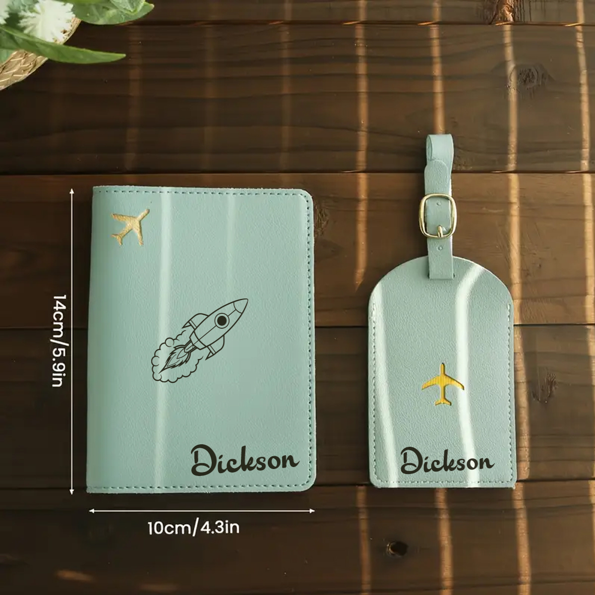 Customized Name Luggage Tag 2p - Personalized Name Box ulasan dan harga