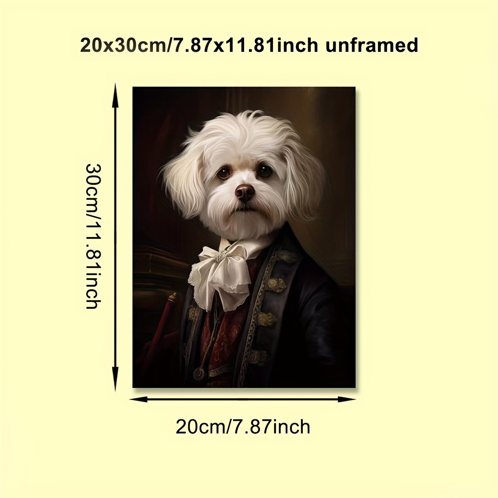 1PC Custom Dog Cat Portrait 2D - Pet Portrait Custom ulasan dan harga