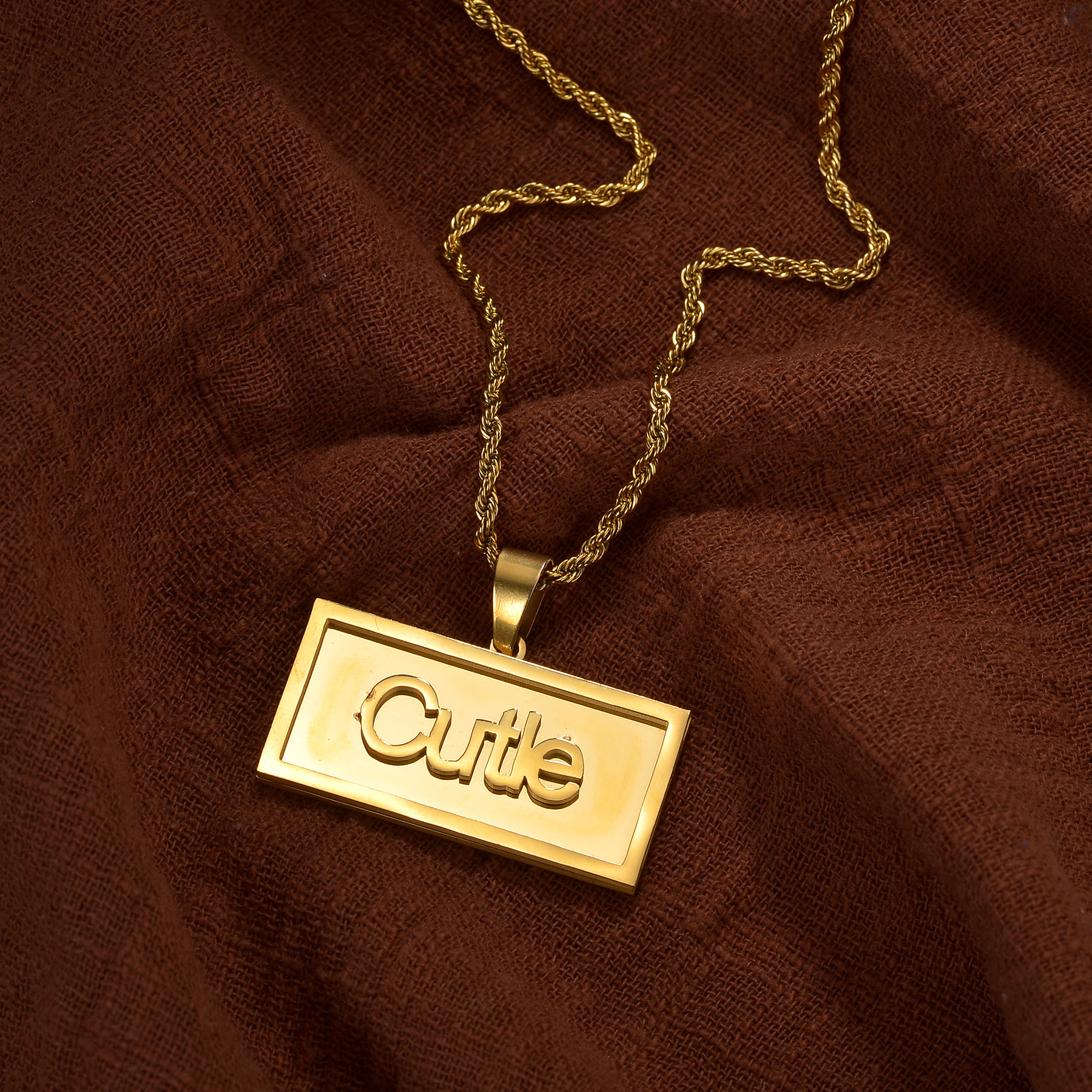 Custom Name Hip Hop Necklace f - Name Necklace Custom ulasan dan harga