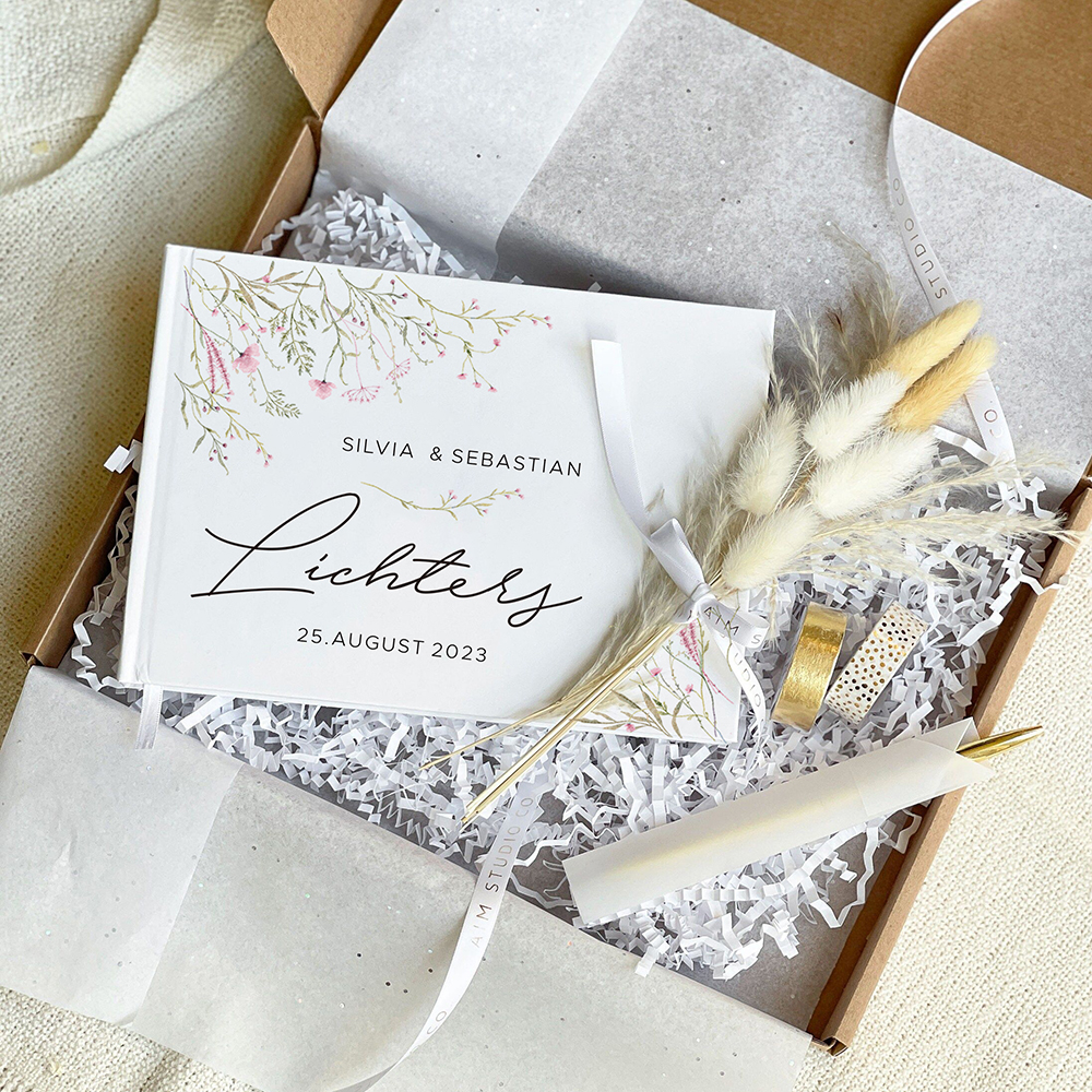 Custom Wedding White Guest Boo - Custom Photo Book ulasan dan harga