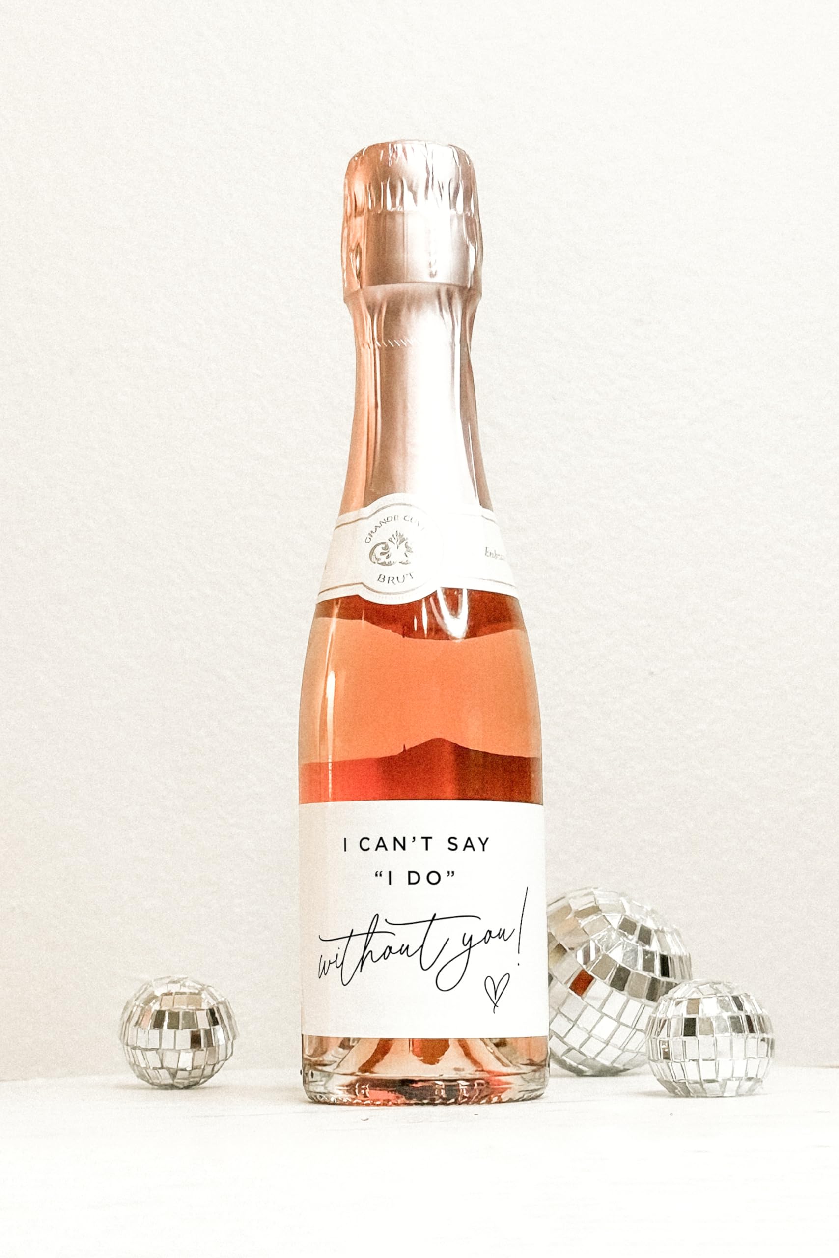 Bridesmaid Proposal Mini Champ - Personalised Candle Label ulasan dan harga