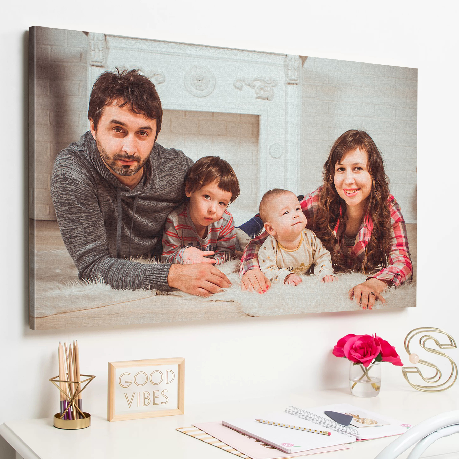 1Pc Custom Big Size Canvas Pos - Pet Portrait Custom ulasan dan harga