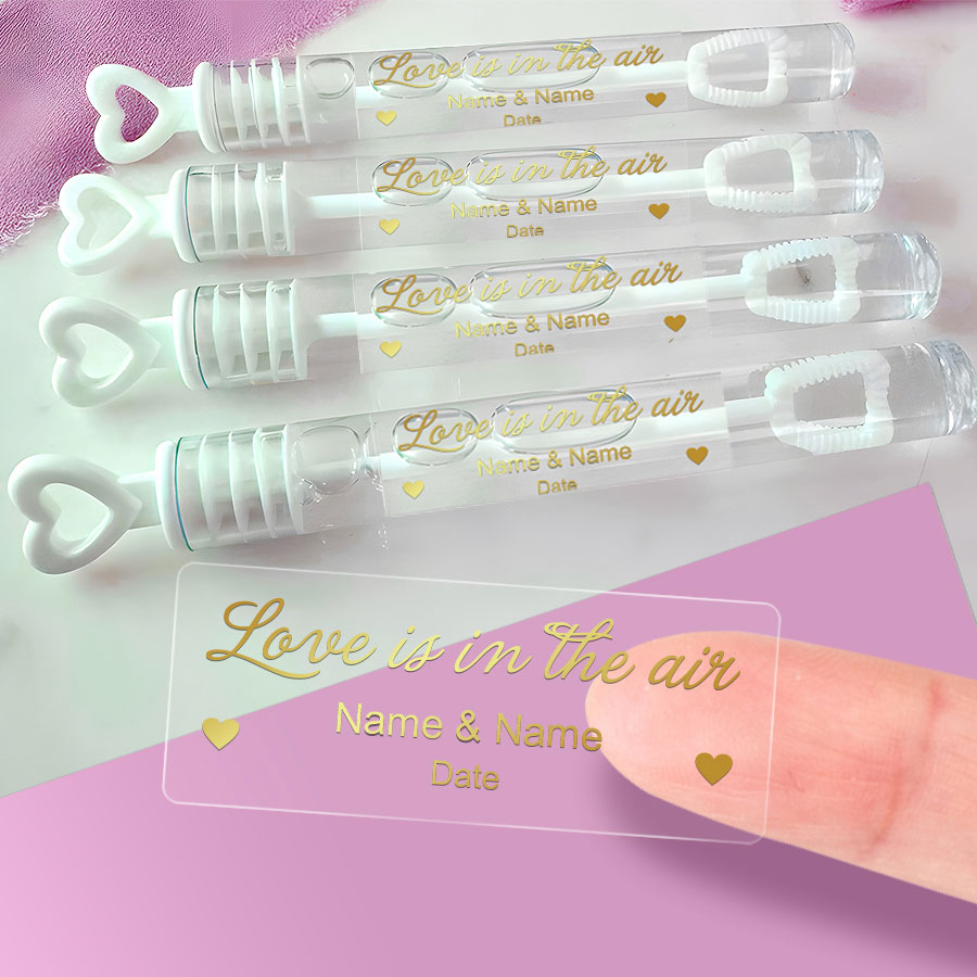 ‌Personalized Gold Foil Waterp - Personalised Candle Label ulasan dan harga