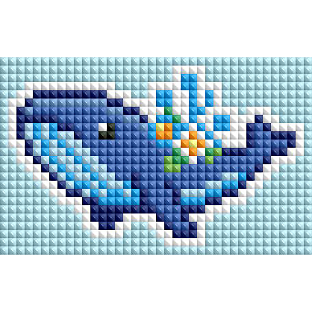 Minigem®: Whale and Flower 9.4 - Photo Mosaic Print ulasan dan harga