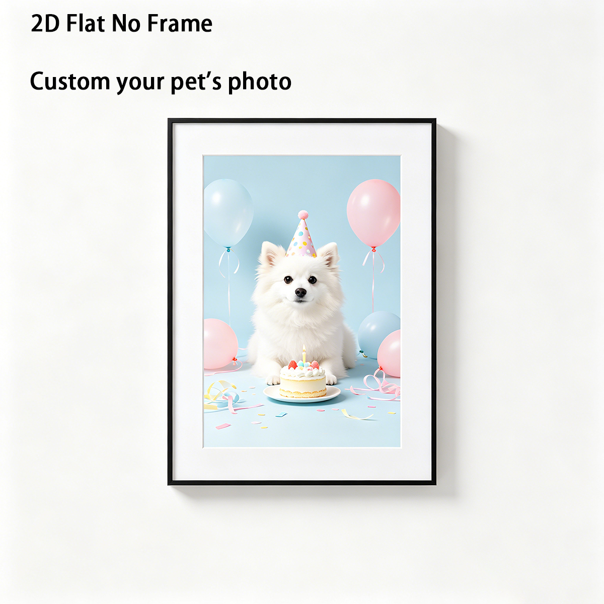 Custom Pet Photos Dog Annivers - Pet Portrait Custom ulasan dan harga