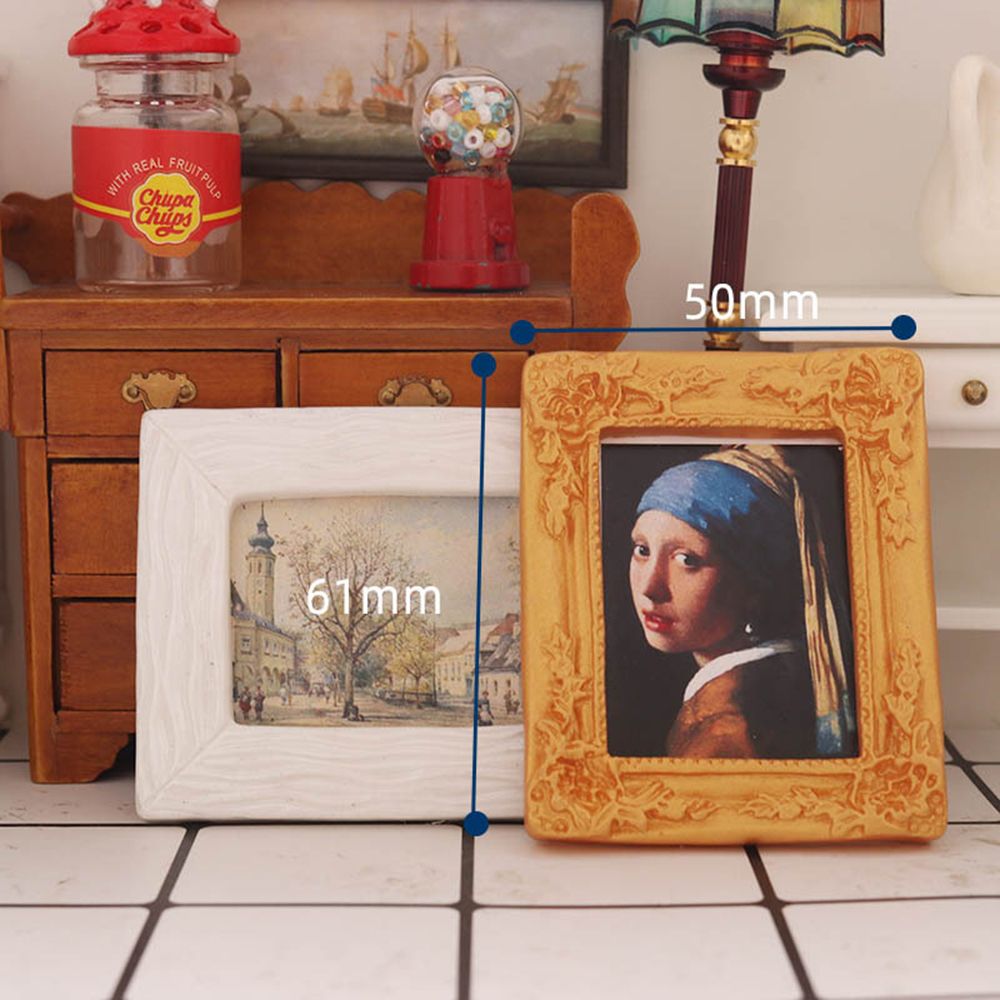 Kids Toys Doll Accessories Dol - Engraved Wood Frame ulasan dan harga