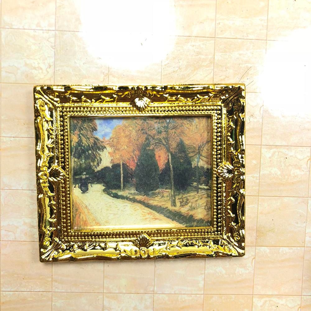 Kids Toys Doll Accessories Dol - Engraved Wood Frame ulasan dan harga