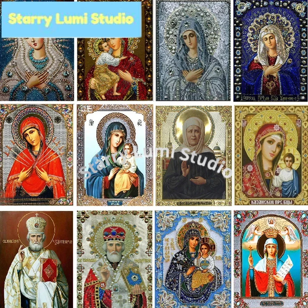 5D Full Square Painting God Mo - Photo Mosaic Print ulasan dan harga
