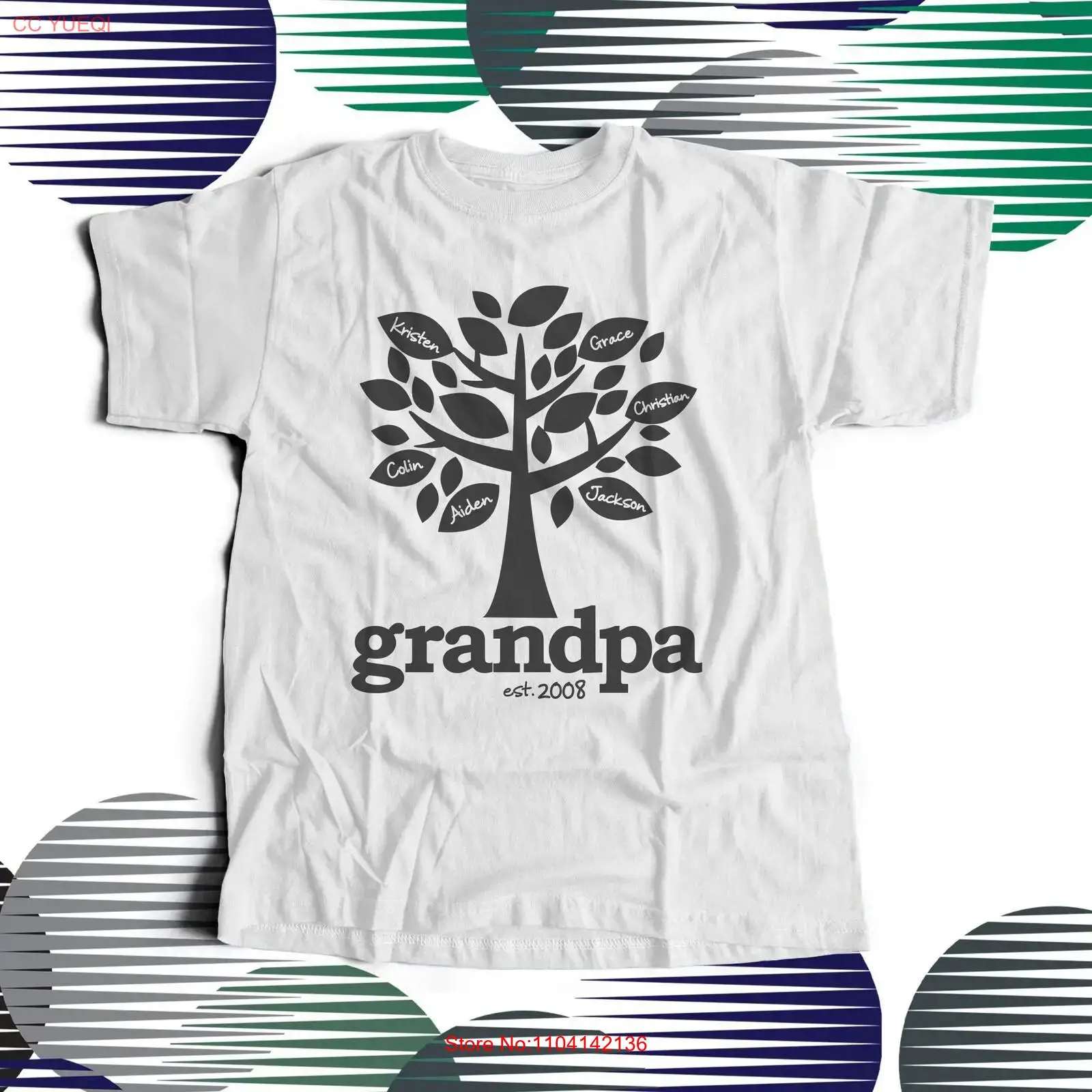 Grandpa shirt family tree esta - Family Tree Print ulasan dan harga