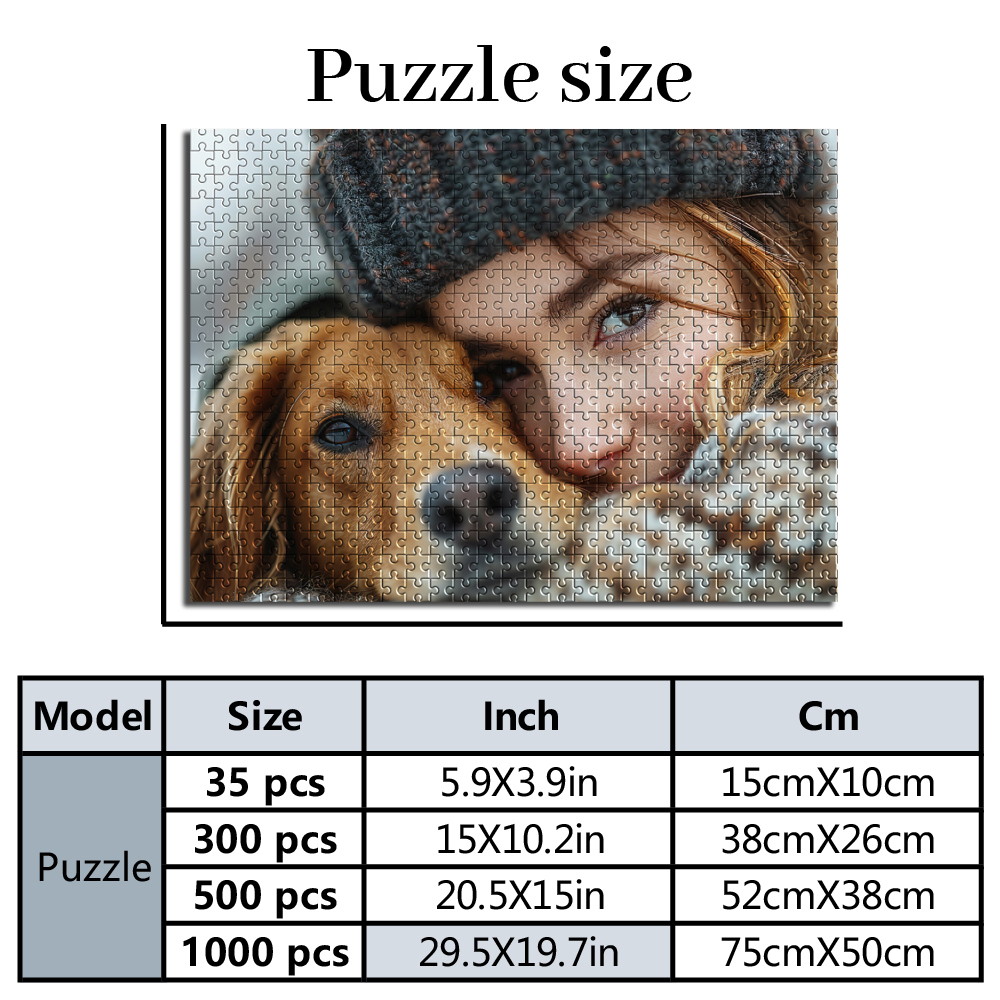 Personalized Custom Photo Puzz - Pet Portrait Custom ulasan dan harga