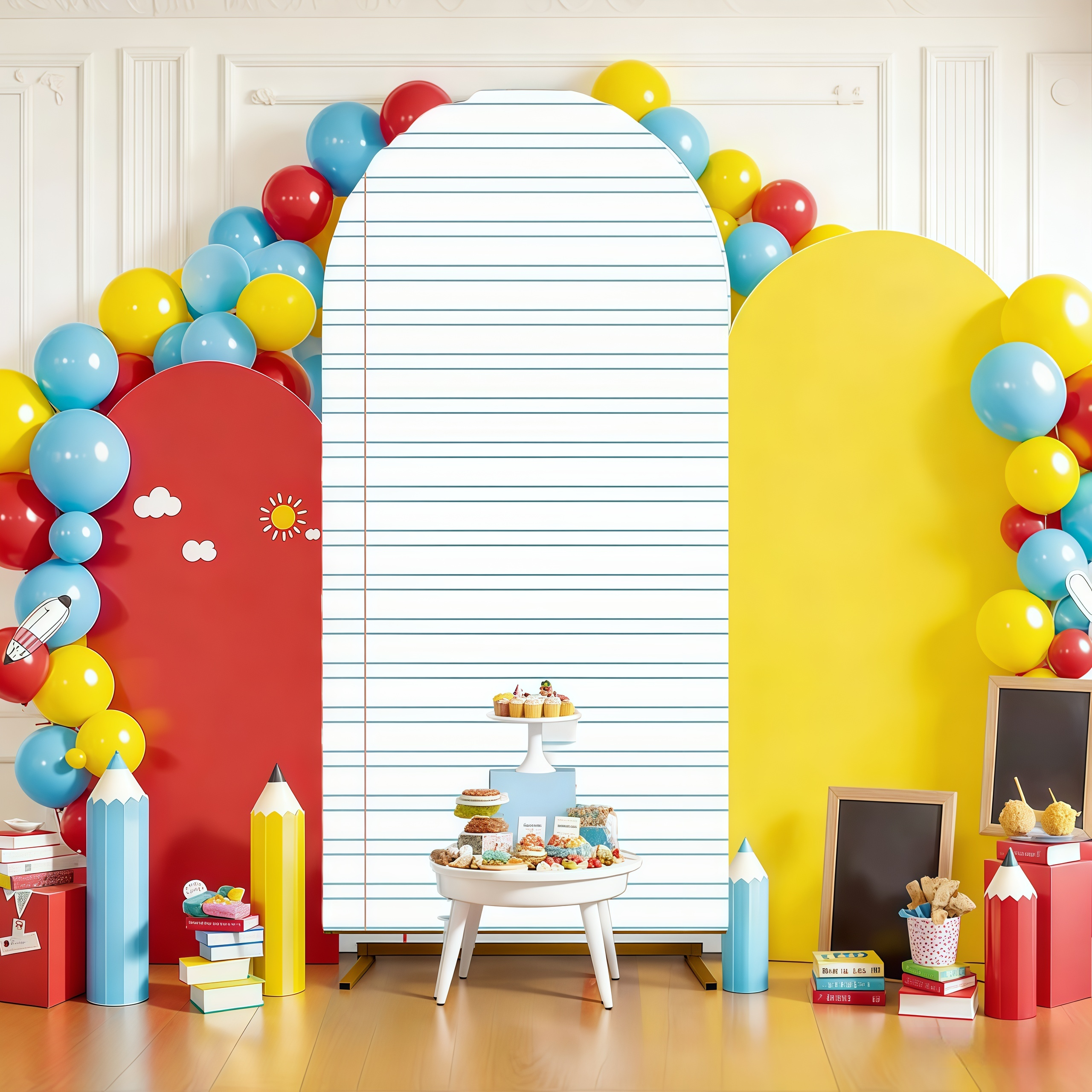 Homework Book Arch Backdrop Co - Custom Photo Book ulasan dan harga