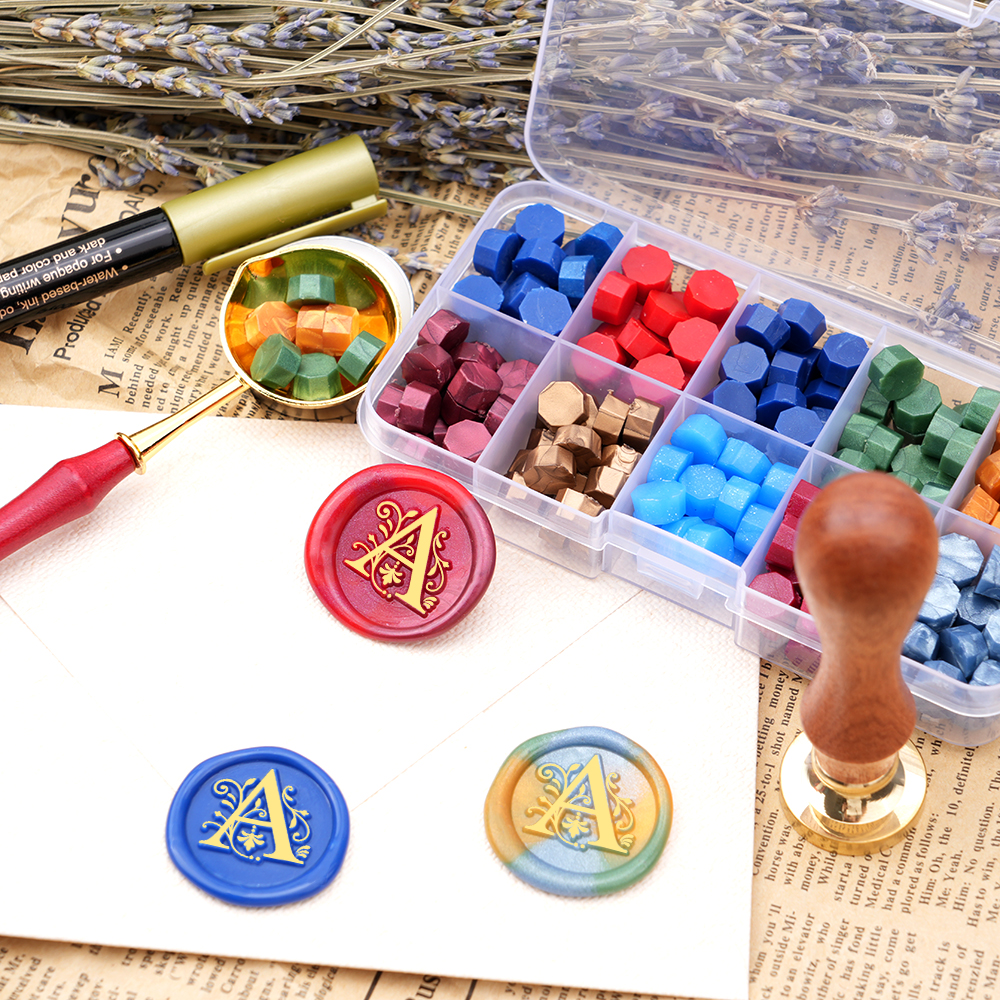 A-Z letter Wax Seal Stamp Kit  - Wax Seal Letter Kit ulasan dan harga