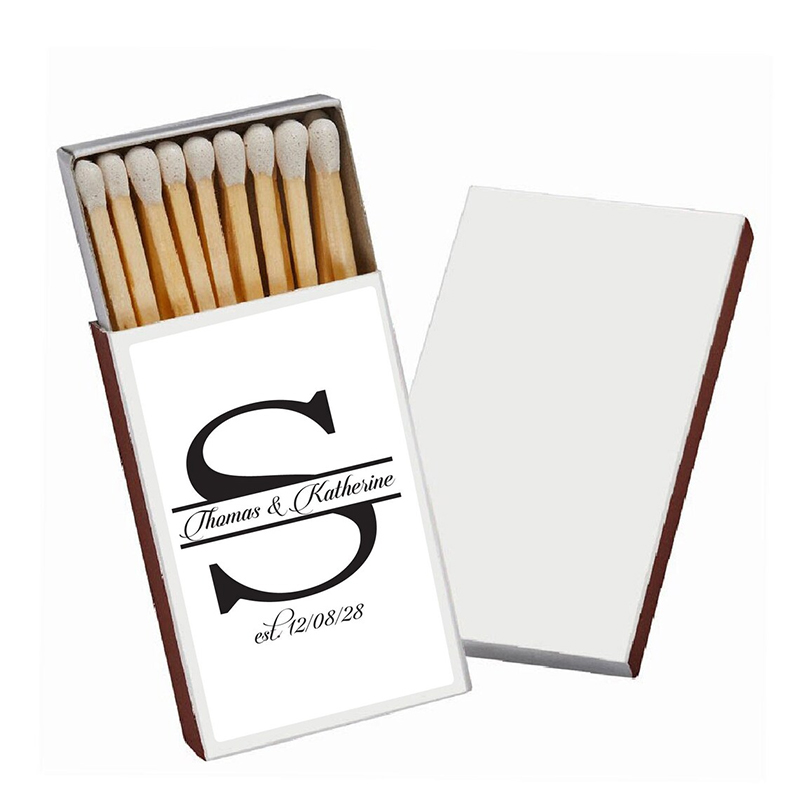 50/100PCS Personalized Matchbo - Personalised Candle Label ulasan dan harga