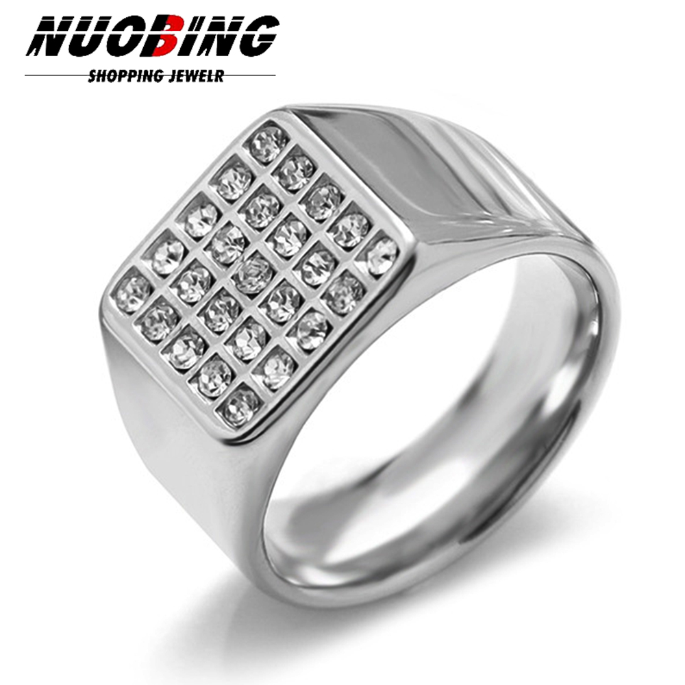 14mm Delicate Shiny Cubic Zirc - Initial Ring Custom ulasan dan harga