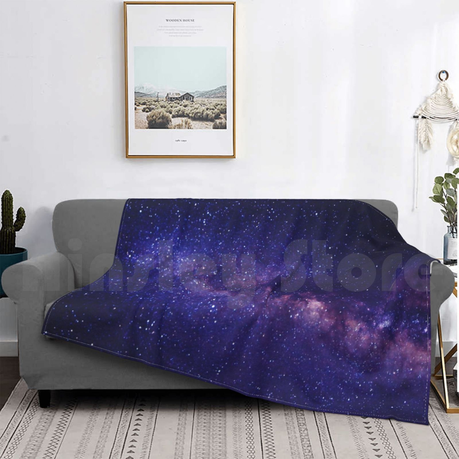 Solar System-Night Sky Blanket - Custom Night Sky ulasan dan harga